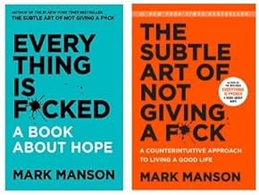 BUNGLE THE SUBTLE ART OF NOT GIVING A FCK + EVERYTHING IS FCKED Books – Self-Help for Mental Clarity, Personal Development Guide to Happiness(Pack of-2)