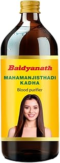 Baidyanath Asli Ayurved Mahamanjisthadi Kadha - 450 ml | Herbal Formula with Mahamanjishtha, for Skin and Wellness Support