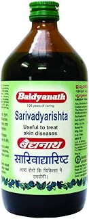 Baidyanath Asli Ayurved Sarivadhyarishta Blood Purifier - 450ml | Ayurvedic Formulation for Glowing Skin