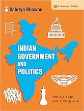 Sahitya Bhawan | Pratiyogita Sahitya Indian Government and politics book by Fadia in english medium for IAS UPSC civil services examination and MA Political Science, Public Administration