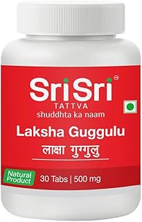 Sri Sri Tattva Laksha Guggulu, 60 Tabs | 500 mg - (Pack of 2)