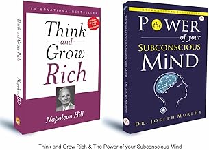 Think and Grow Rich + The Power of Your Subconscious Mind | Napoleon Hill, Dr. Joseph Murphy | Hardcover edition | International Bestseller books