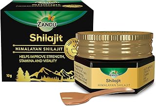 Zandu Shilajit Resin | 2X Energy Boost | 100% Pure Himalayan |Lab tested for >70% Fulvic acid & heavy metals | 10g |80+ Micronutrients | Natural Energy for everything