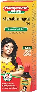 Baidyanath Asli Ayurved Mahabhringraj Tel | Ayurvedic Hair Oil | Hairfall Control | 200ml
