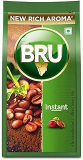 Bru Instant|Aromatic Coffee Bag From South Indian Plantations|Premium Blend Of Robusta & Arabica Beans For A Rich Coffee Experience|200 Grams