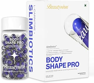 Beautywise Dual Action Body Shape | Weight Management | Helps Convert Fat into Energy Supplement for Men & Women (30 Capsules)