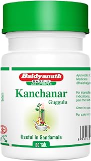 Baidyanath Abhayarishtam Kanchanar Guggulu 80 Tablets - Pack Of 2
