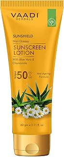 Vaadi Herbals Sunscreen Lotion With Aloe Vera With Chamomile Spf-50