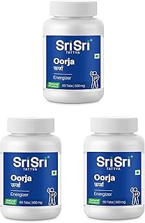 Sri Sri Tattva Oorja 500Mg Tablet - 60 Count (Pack of 3)