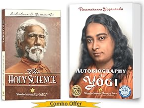 The Holy Science + Autobiography of a yogi English, Yogoda Combo Pocket books