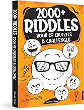 2000+ Riddles: Book of Chuckles & Challenges for Kids | Boost Thinking & Humor Skills | Ages 7–12 | Hours of Laughs and Brain Teasers