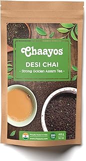 Chaayos Desi Chai, Strong Golden Assam Granule Tea, 400g