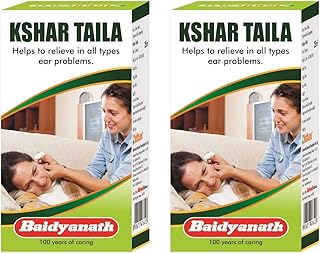 Baidyanath Kshar Taila - Ear Oil - 25 Ml, Pack of 2