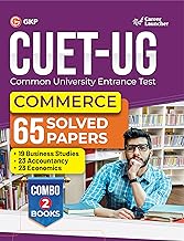 Career Launcher CUET UG 23-24 Commerce| Set of 65 Previous Years Solved Papers from 2022 to 23| 23 Accountancy/ 19 Business Studies/ 23 Economics (2 books)