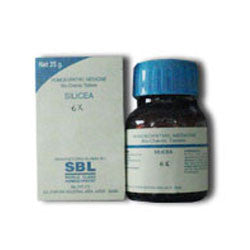 2 pack X SBL Homeopathy Bio Chemics - Silicea - alldesineeds