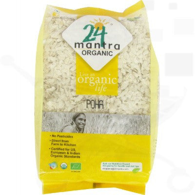 Buy 24 Letter Mantra Organic Poha 500 g online for USD 17.24 at alldesineeds