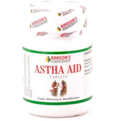 2 x Baksons Astha Aid Tablets (75tab) each - alldesineeds