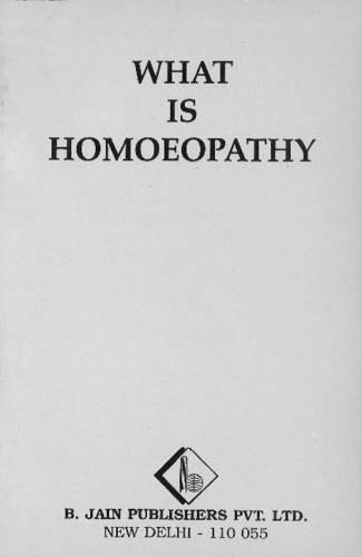 What Is Homoeopathy [Paperback] [Jun 30, 2001] Wadia, S. R.]