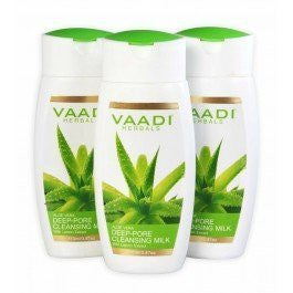 Buy Vaadi Value Pack of 3 Deep Pore Cleansing Milk with lemon extract 110ml online for USD 22 at alldesineeds