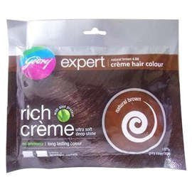 Buy 5 x Godrej Expert Rich Creme Hair Colour Natural Brown 40 gm each (Total 200ml) online for USD 12.8 at alldesineeds