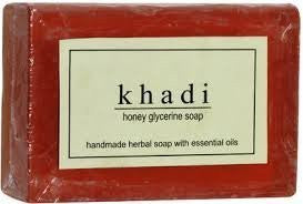 Buy 3 Pack Khadi Honey Glycerine Soap 125 gms each (total of 375 gms) online for USD 19.15 at alldesineeds