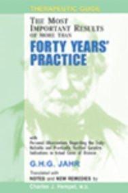 Therapeutic Guide: Forty Years Practice [Hardcover] [Jun 30, 1999] Jahr, Geor]