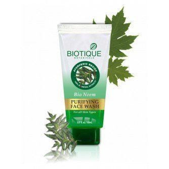Buy 3 Pack of Biotique Purifying Neem face wash 100ml each (Total 300 ml) online for USD 20 at alldesineeds
