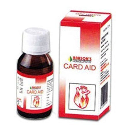 2 pack of Card Aid Drops Heart Toner - Baksons Homeopathy - alldesineeds