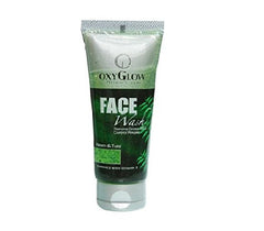 Buy 2 Pack Oxyglow Neem and Tulsi Face wash, 100ml each online for USD 11 at alldesineeds