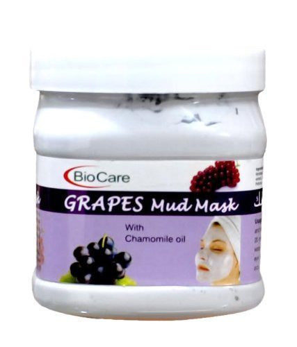 Buy BioCare Grape Mud Mask, 500 ml online for USD 18.75 at alldesineeds
