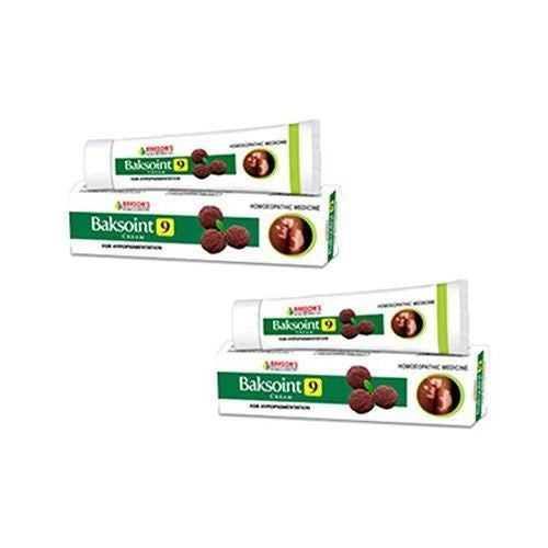 Bakson's Homeopathy - Baksoint 9 Cream loss of pigmentation 25 gms each - alldesineeds