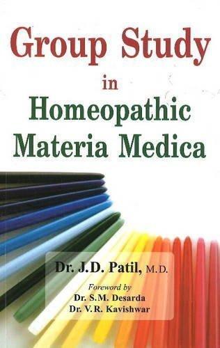 Group Study in Homeopathic Materia Medica [Dec 01, 2006] Patil, Dr. J. D.]