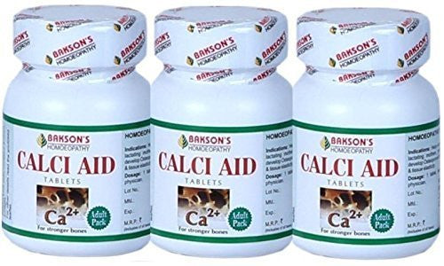 Baksons Calci Aid Tablets Pack Of 3 by Baksons - alldesineeds