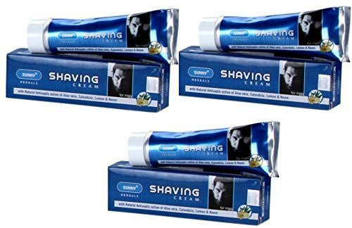 Baksons Sunny Shaving Cream Pack Of 3 by Baksons - alldesineeds