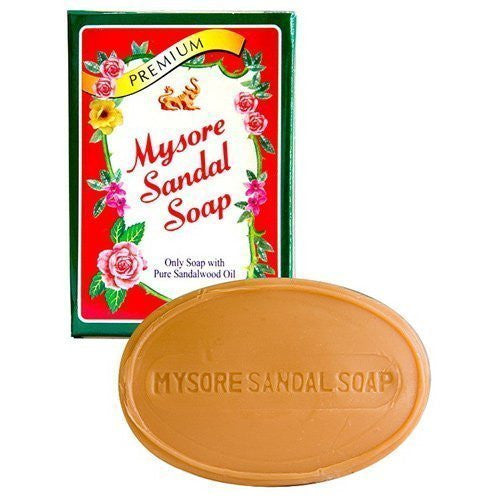 Buy Mysore Sandal Soaps Pack of 10 (75 gr. Bars) online for USD 18.84 at alldesineeds