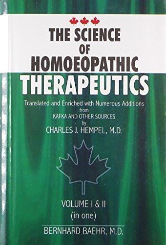 The Science of Homeopathic Therapeutics [Hardcover] [Jun 30, 2004] Hempel, Ch]