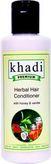 Khadi Premium Herbal Herbal Hair Conditioner with Honey and Vanilla, 210ml - alldesineeds