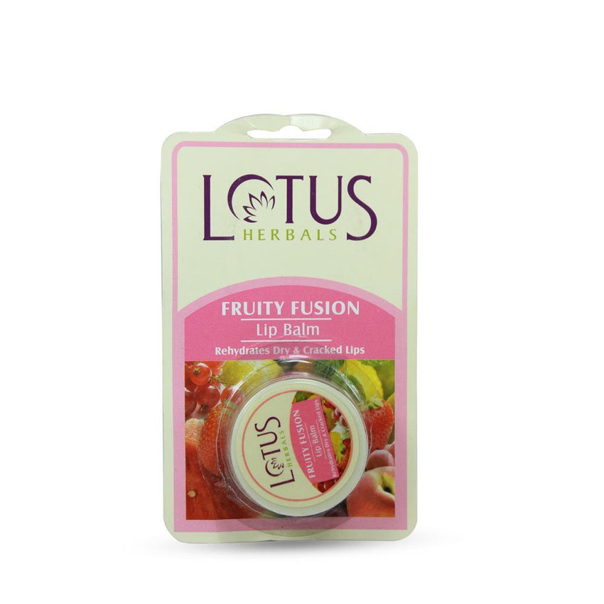 Buy 3 Pack Lotus Herbals Lip Balm Fruity Fusion, 5gms each online for USD 11 at alldesineeds