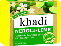 Khadi Premium Neroli-lime Soap 125 Gm. - alldesineeds