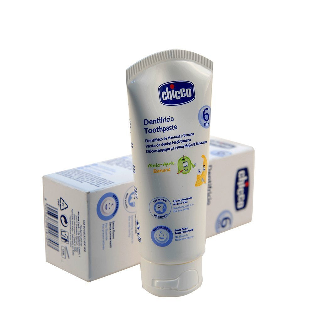 Chicco 50ml Toothpaste (Apple-Banana ) - alldesineeds
