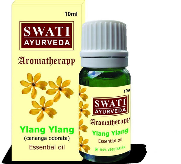 Swati Ayurveda Essential Oil Ylang Ylang (Cananga Odorata) 10 Ml - alldesineeds