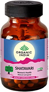 2 Pack of Organic India Shatavari - 60 Capsules
