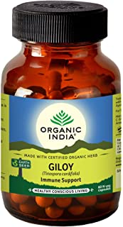 2 Pack of ORGANIC INDIA Giloy || Guruchi || Immunity Booster || 60 Capsules