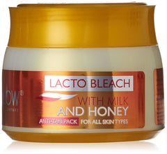 Oxyglow Golden Glow Lacto Bleach With Milk & Honey , 200g - alldesineeds