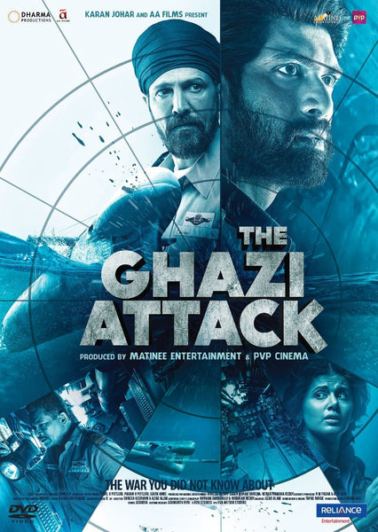 The Ghazi Attack Bollywood DVD (English subtitles)