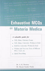 Exhaustive MCQs on Materia Medica [Jan 01, 2007] Routray, A. K. and Panda, Sh]