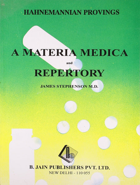 Hahnemannian Provings: A Materia Medica & Reprtory [Jun 30, 1998] Stephenson,] [[ISBN:8170210879]] [[Format:Paperback]] [[Condition:Brand New]] [[Author:Stephenson, James Hawley]] [[Edition:1]] [[ISBN-10:8170210879]] [[binding:Paperback]] [[manufacturer:B Jain Pub Pvt Ltd]] [[number_of_pages:149]] [[publication_date:1998-06-30]] [[brand:B Jain Pub Pvt Ltd]] [[ean:9788170210870]] for USD 17.84