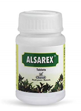 Charak Pharma Alsarex Tablet - 40 Tablets (Pack of 3)