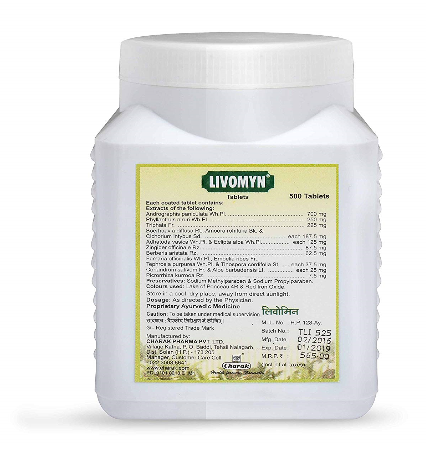 Charak Pharma Livomyn Tablet - 500 Tablets