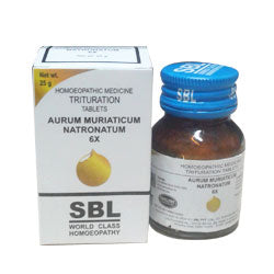 SBL Aurum Muriaticum Natronatum 6X 25gm
